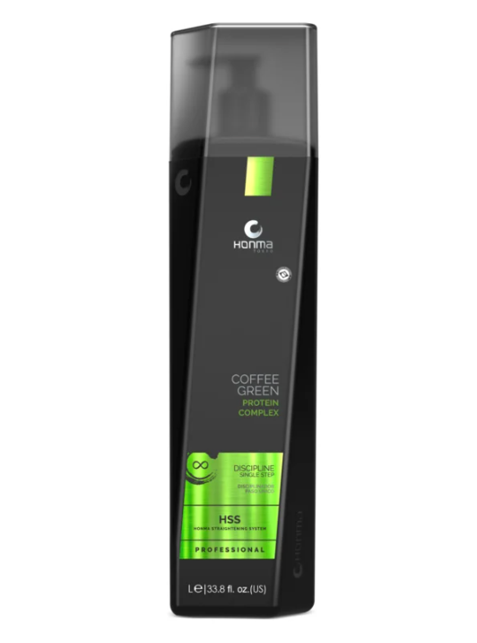 Hair repair treatment and Brazilian hair straightening Coffee Green 1000ml.