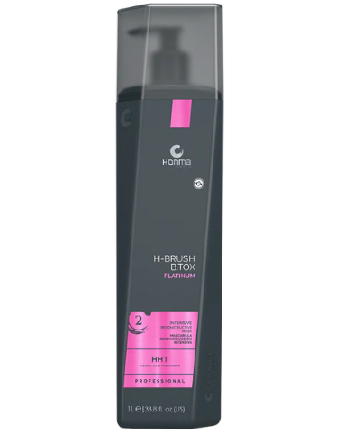 Honma Tokyo H-Brush Botox Platinum Intensive Reconstructive Mask 1L Step 2